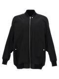 Rick Owens Black Nylon Bomber