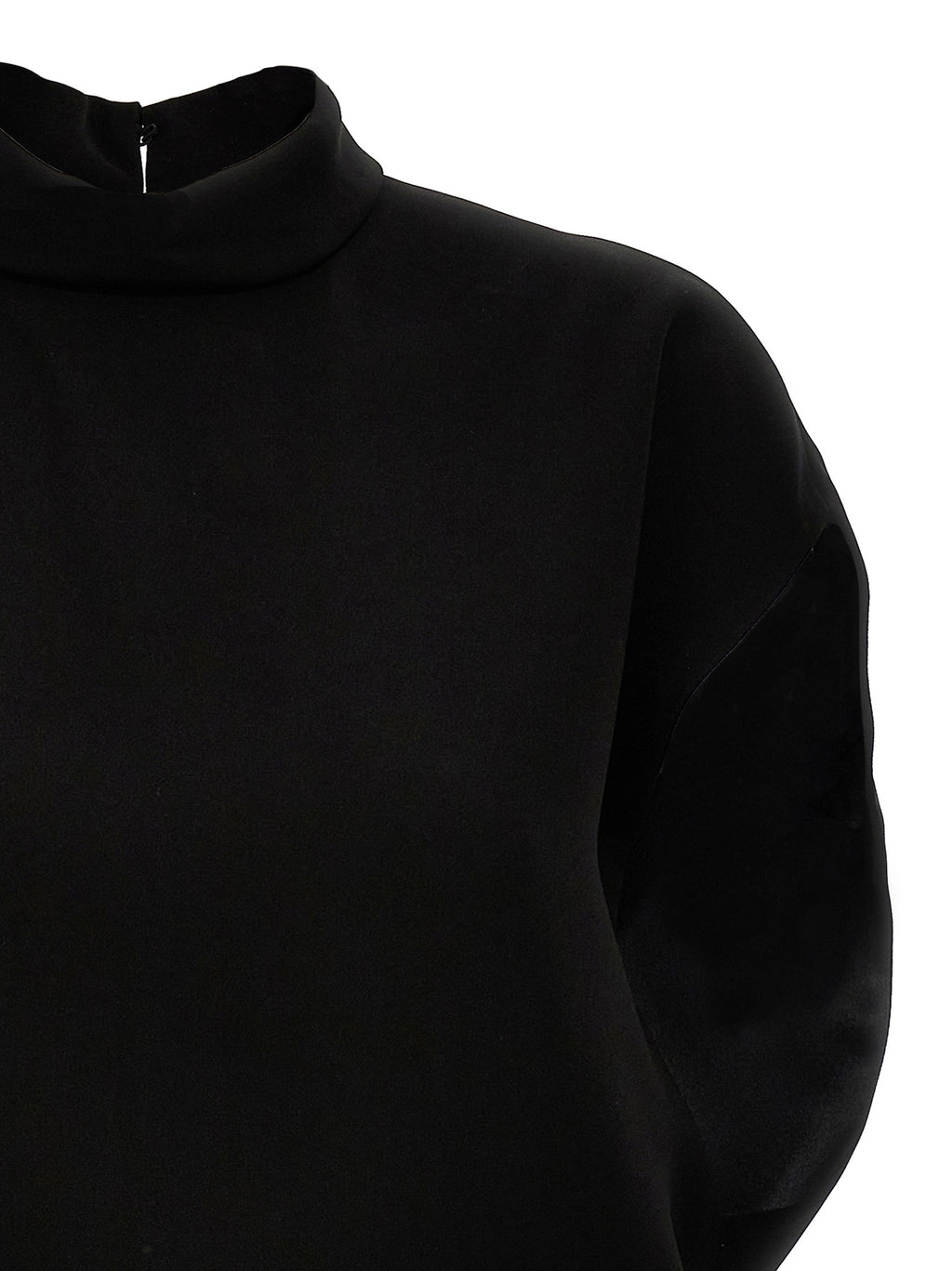 Max Mara Black Triacetate Short Dress