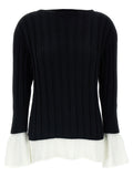 Issey Miyake Bicolor Cotton Cardigan