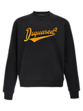 Dsquared² Black Cotton Sweatshirt