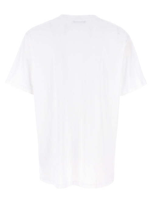 Balmain Bicolor T-Shirt aus Bio-Baumwolle