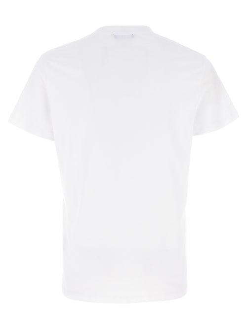 Balmain T-Shirt aus weißer Bio-Baumwolle