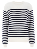Khaite Bicolor Cashmere Cardigan