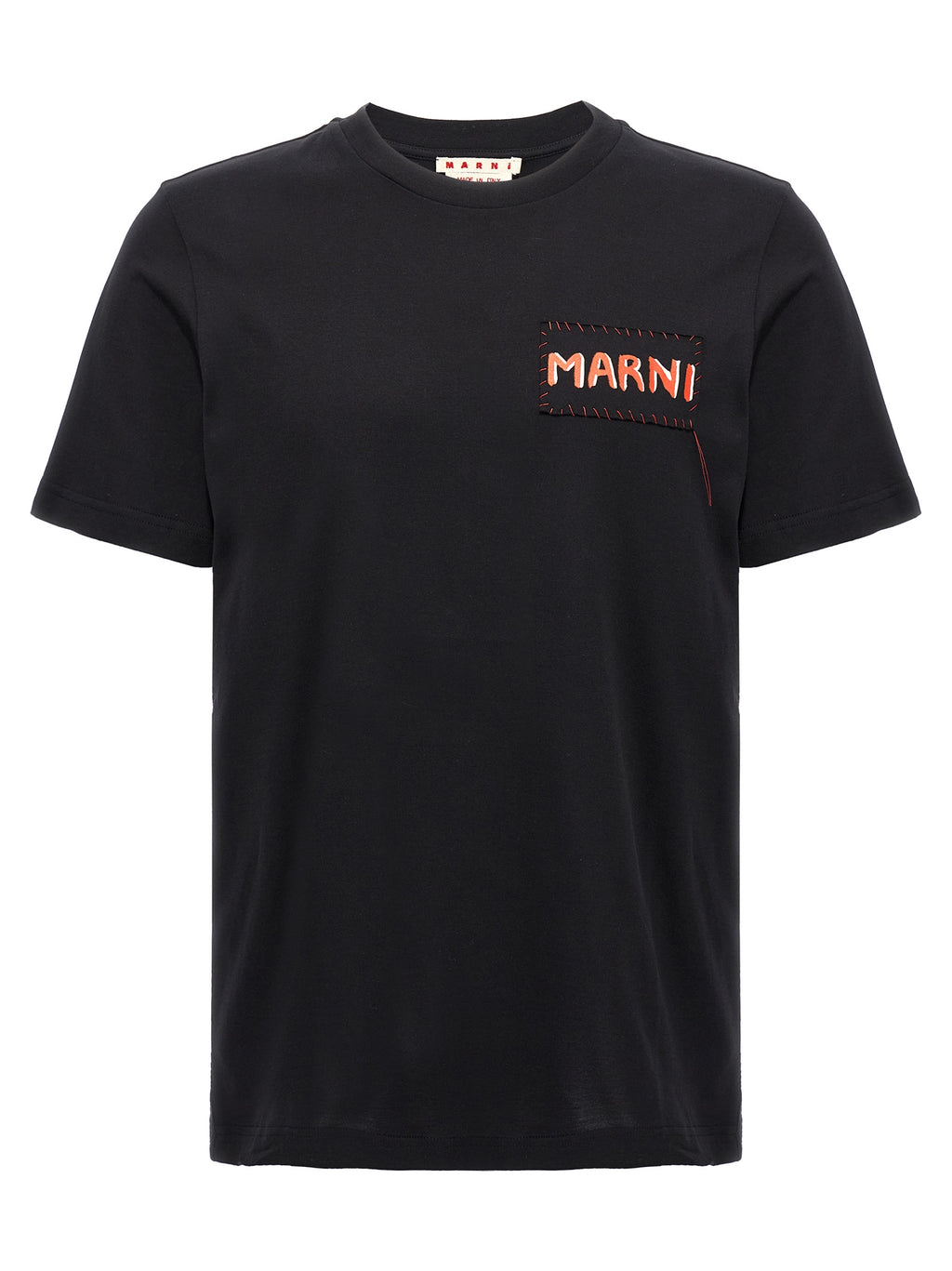 Marni Black Cotton T-Shirt