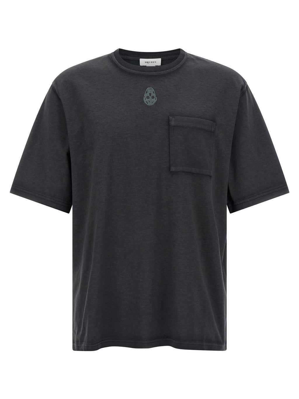 Alexander McQueen Black Cotton T-Shirt