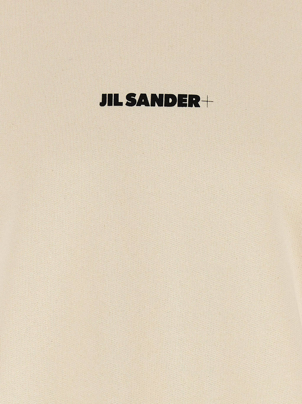 Jil Sander Beige Cotton Sweatshirt