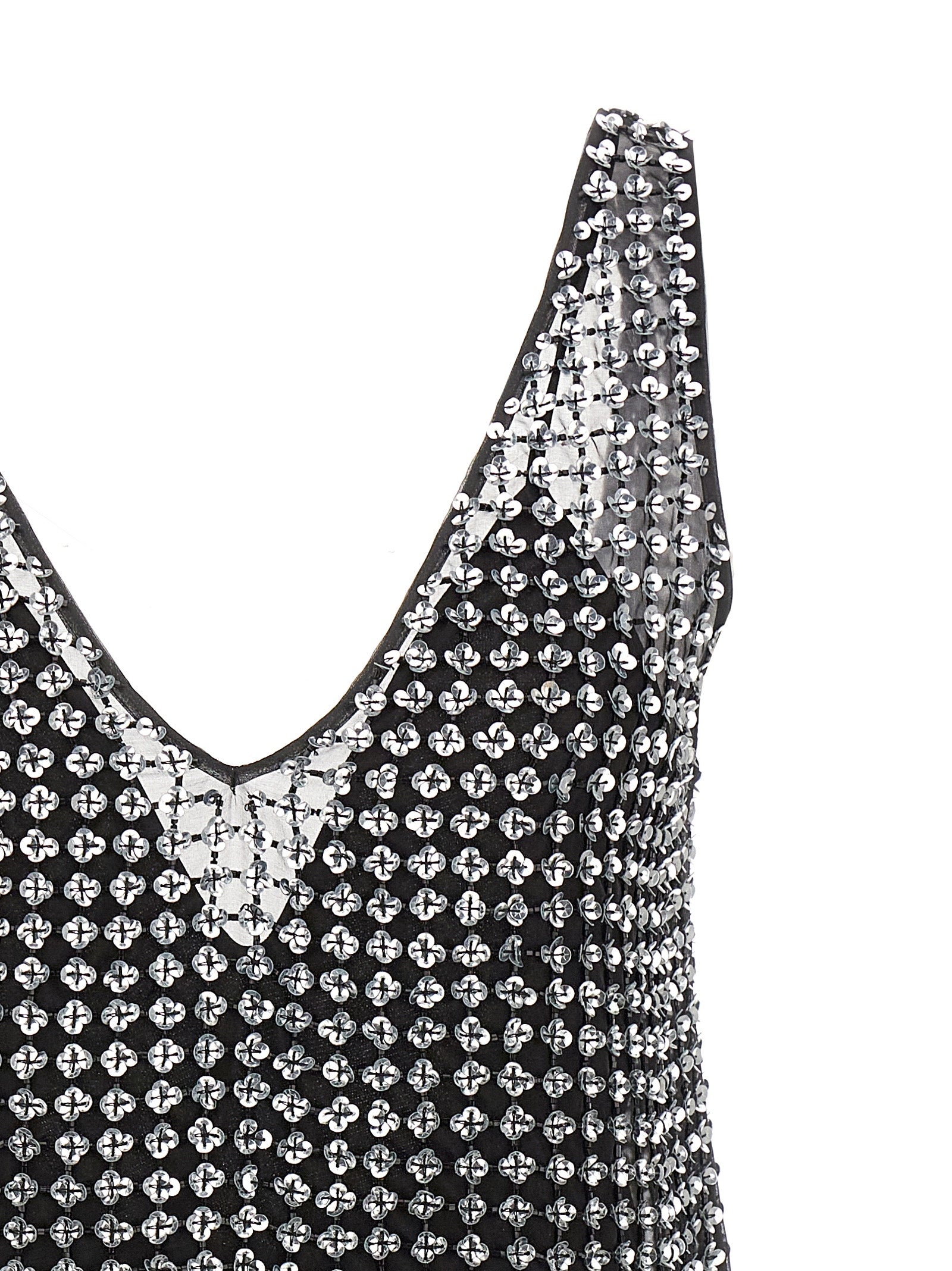 Max Mara Black Silk Short Dress