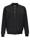 Herno Black Polyester Bomber