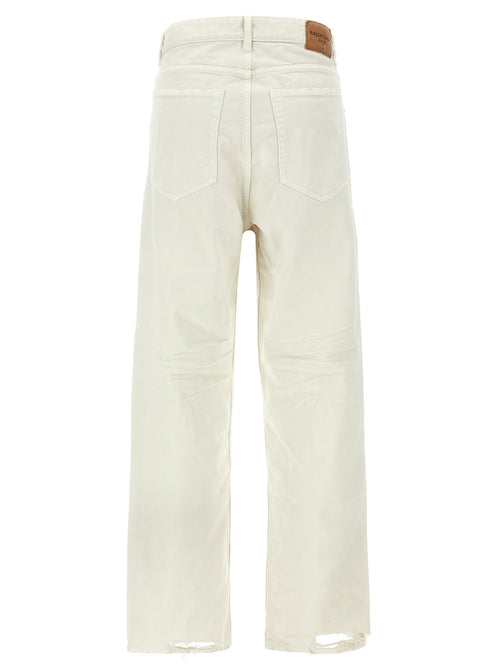 Balenciaga Weiße Baumwolljeans Denim