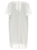 Khaite White Polyester Short Dress