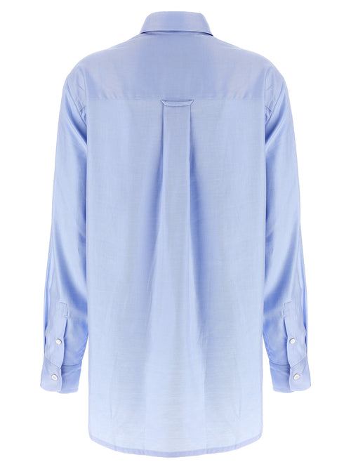 Brioni Blaue Baumwollbluse