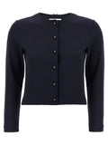 Thom Browne Blue Viscose Cardigan