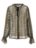 Ganni Multicolor Viscose Blouse
