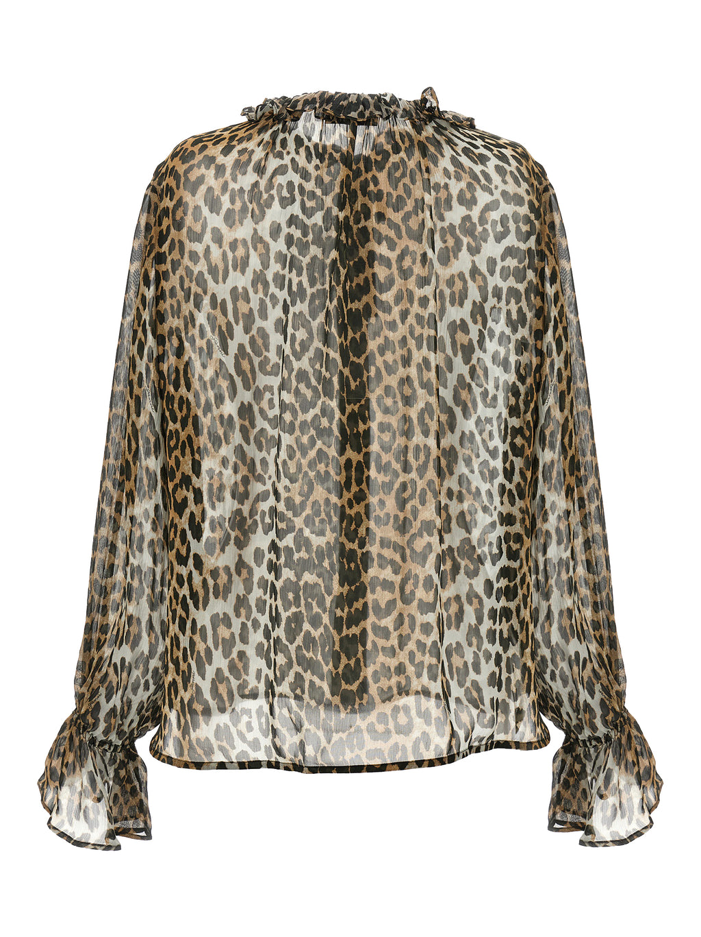 Ganni Multicolor Viscose Blouse
