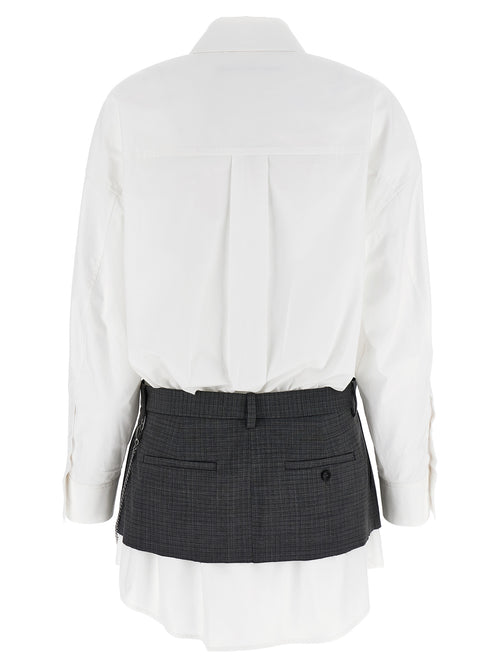 Alexander Wang Multicolor Cotton Short Dress