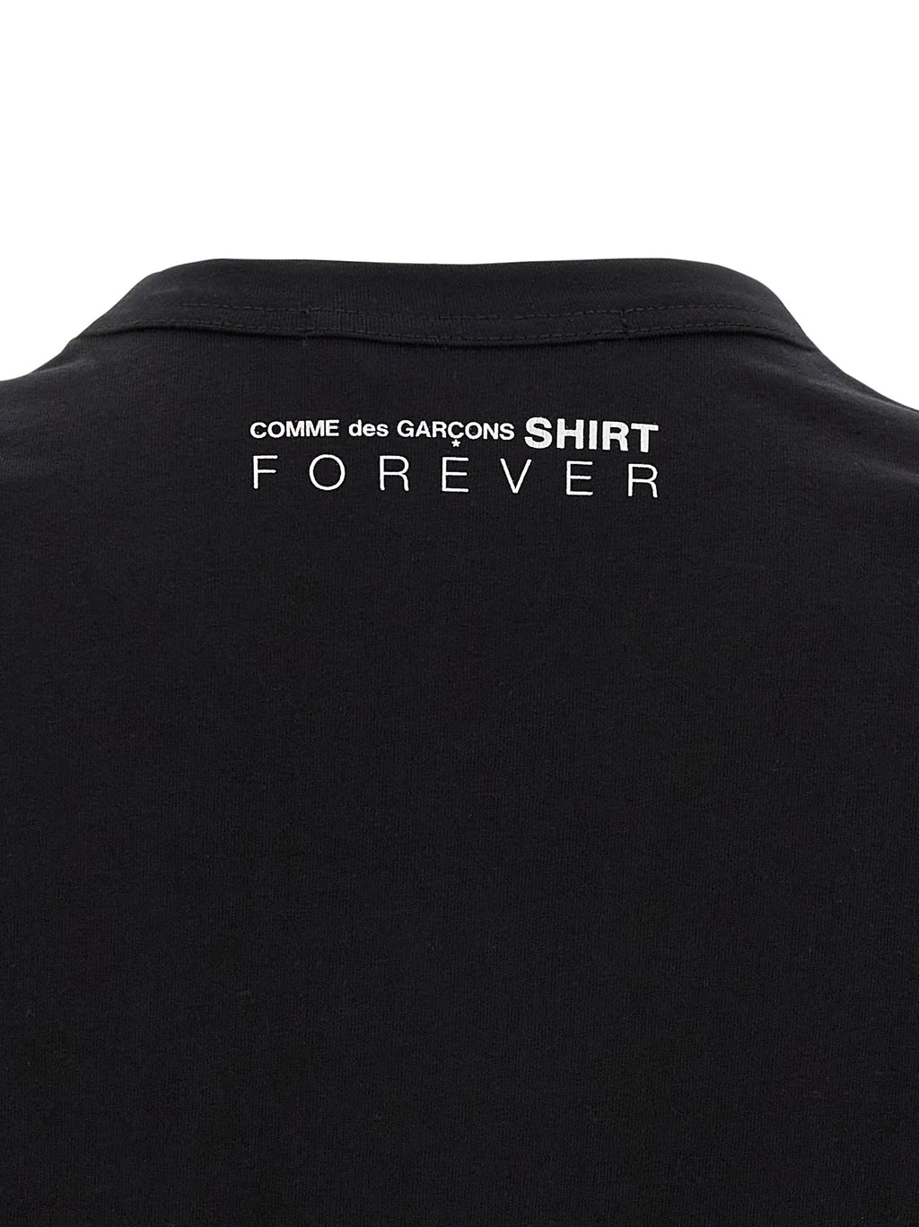 Comme Des Garçons Black Cotton T-Shirt