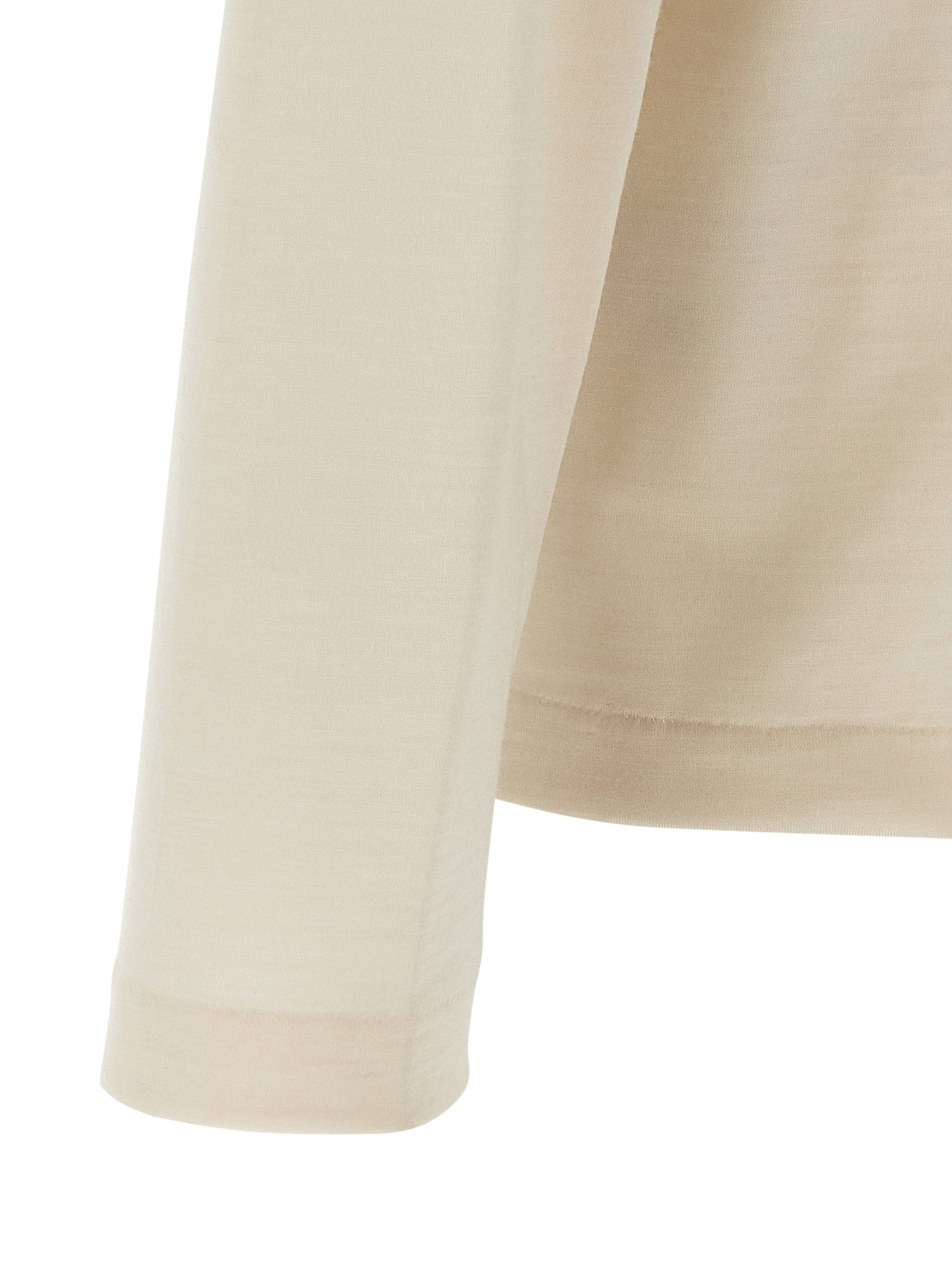 Hugo Boss Beige Wool Polo Shirt