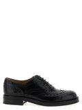 Church's Black Calfskin Oxfords And Derbies