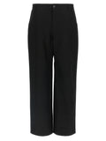 Gucci Black Cotton Casual Pants