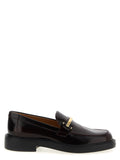 Tod's Bordeaux Calfskin Slip-On Loafers