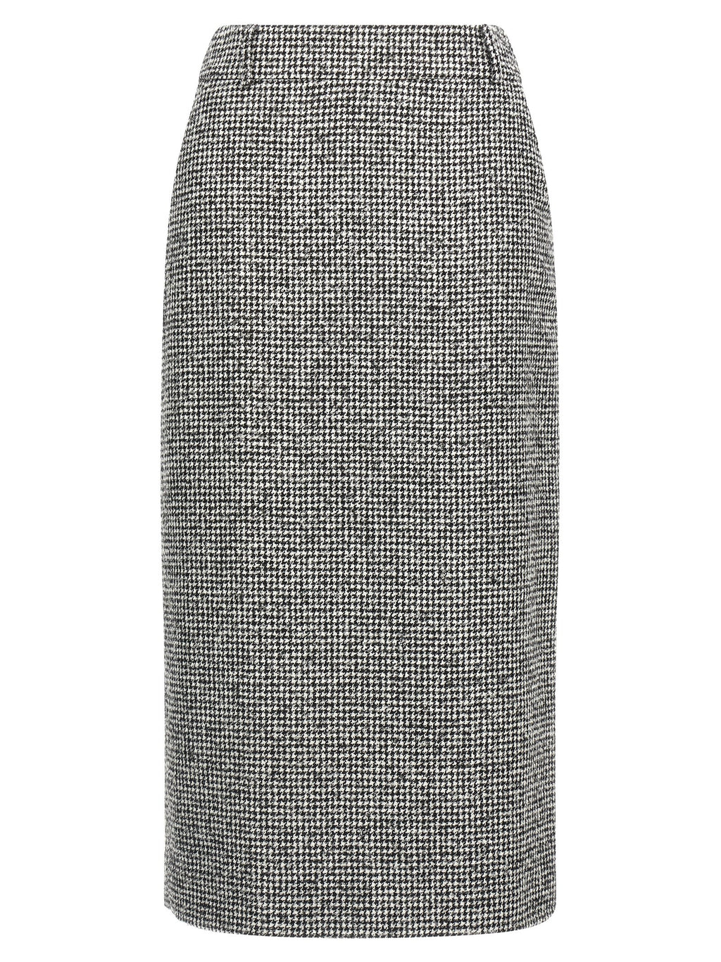 Ermanno Scervino Bicolor Wool Midi Skirt