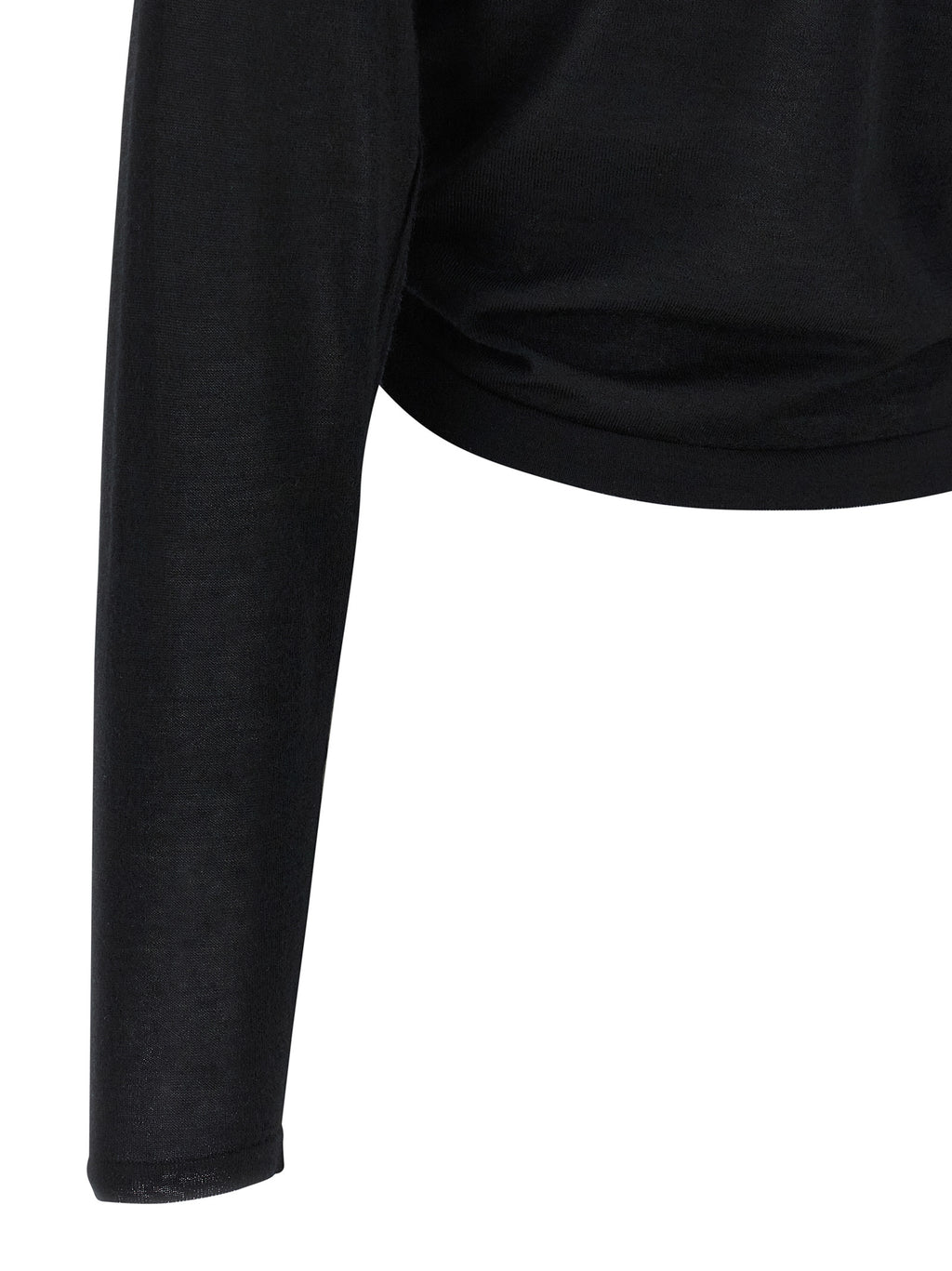 Dolce & Gabbana Black Cashmere Cardigan