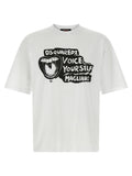 Dsquared² Bicolor Cotton T-Shirt
