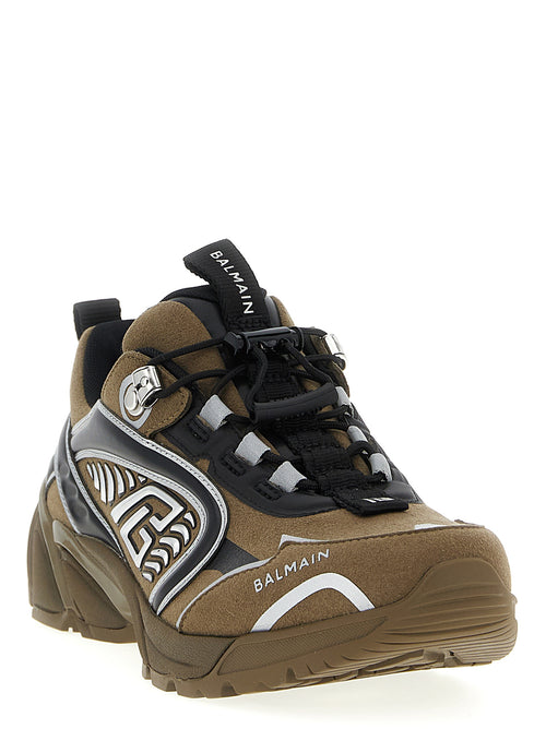 Balmain Bicolor-Sneakers aus Polyethylen
