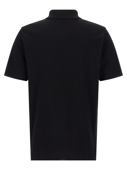 Balmain Zweifarbiger Baumwoll-Polo-Shirt