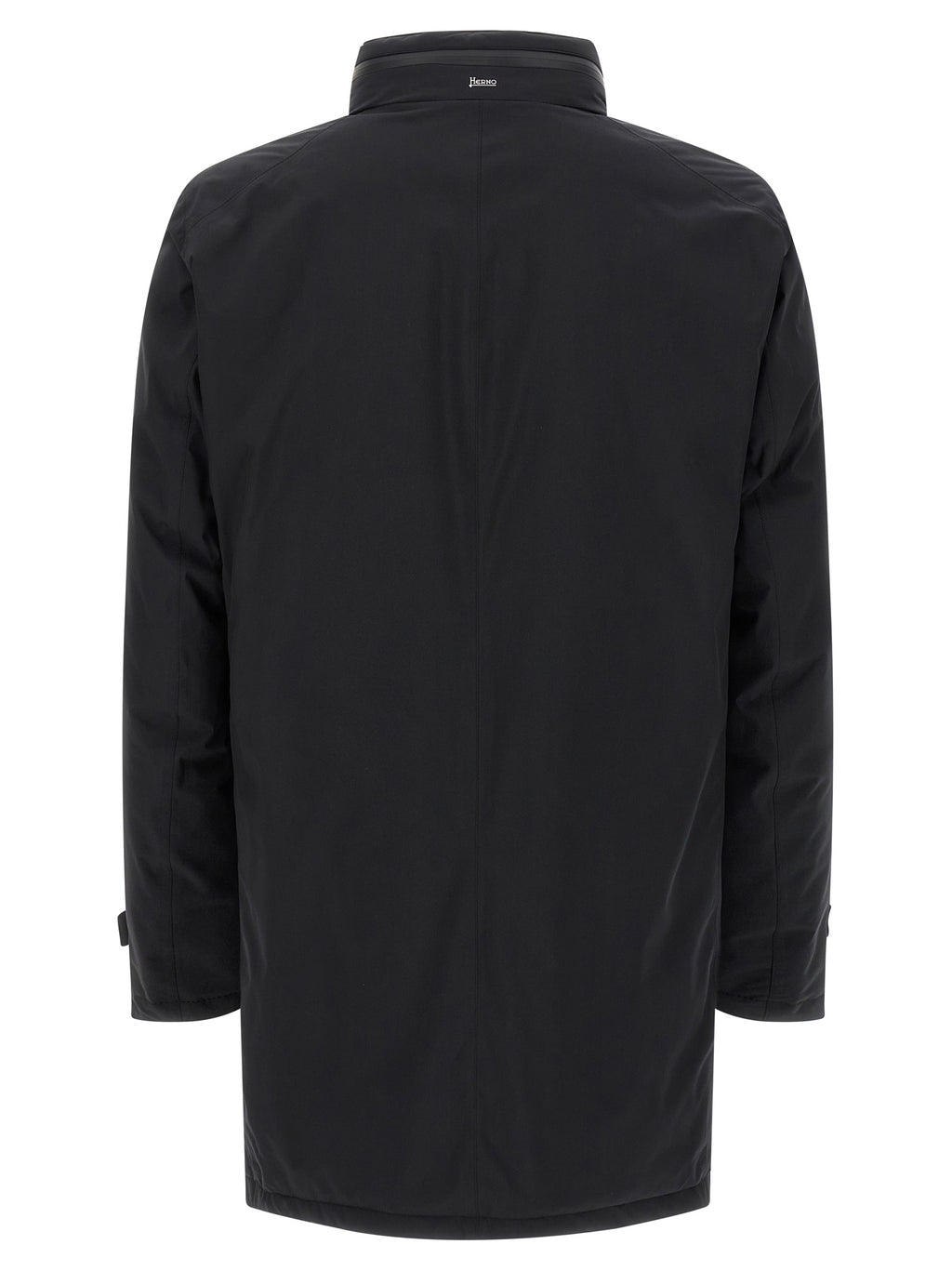 Herno Black Polyester Parka
