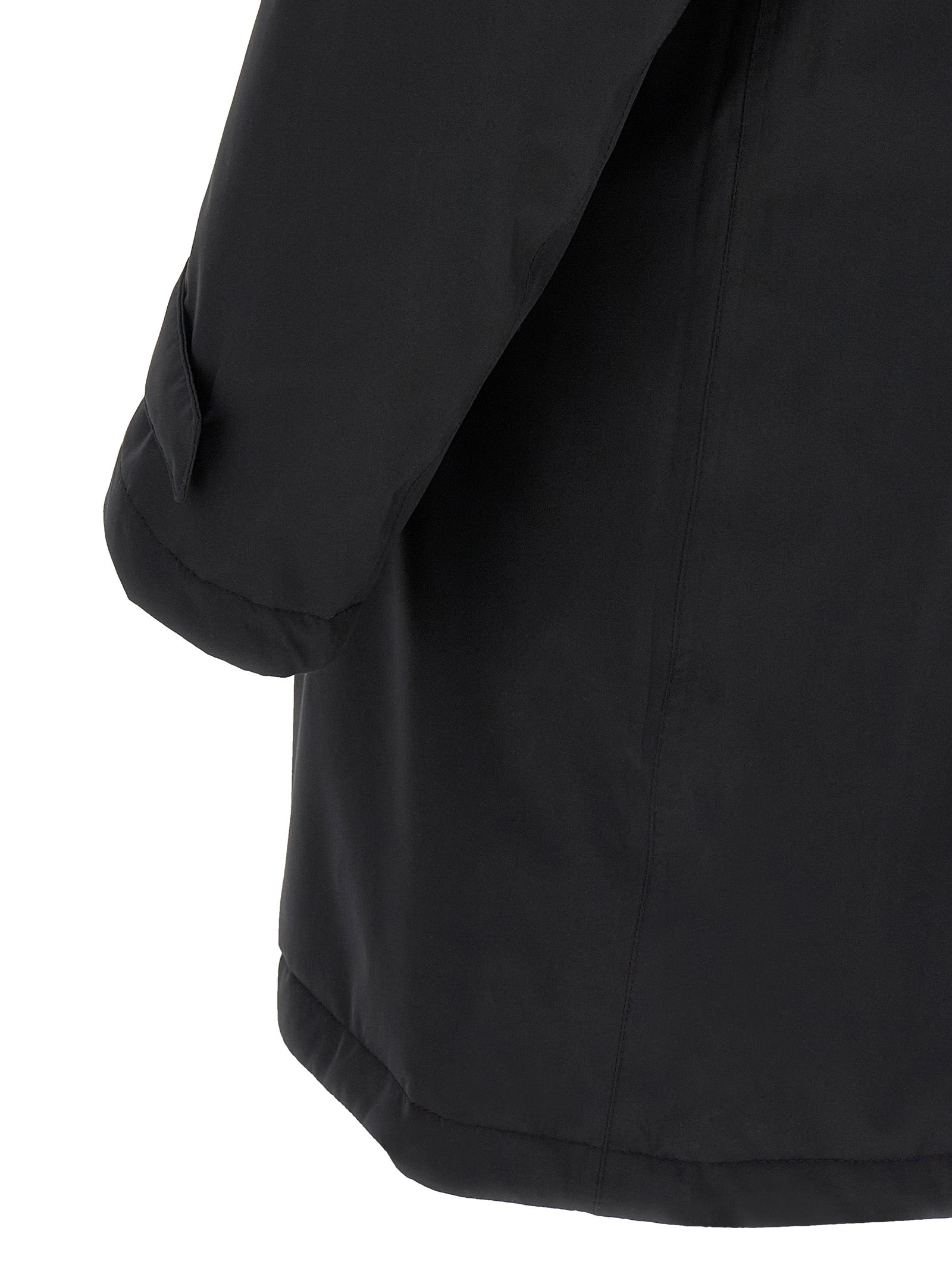 Herno Black Polyester Parka