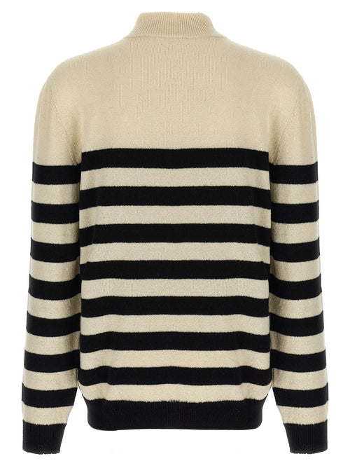 Balmain Bicolor-Cardigan aus Wolle