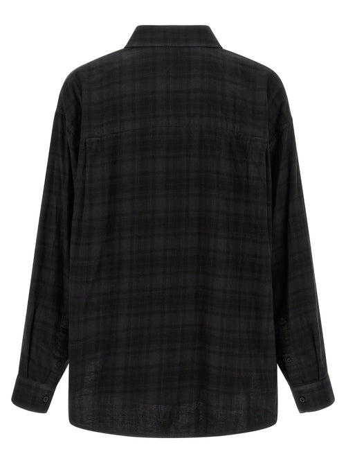 Balenciaga Black Cotton Blouse