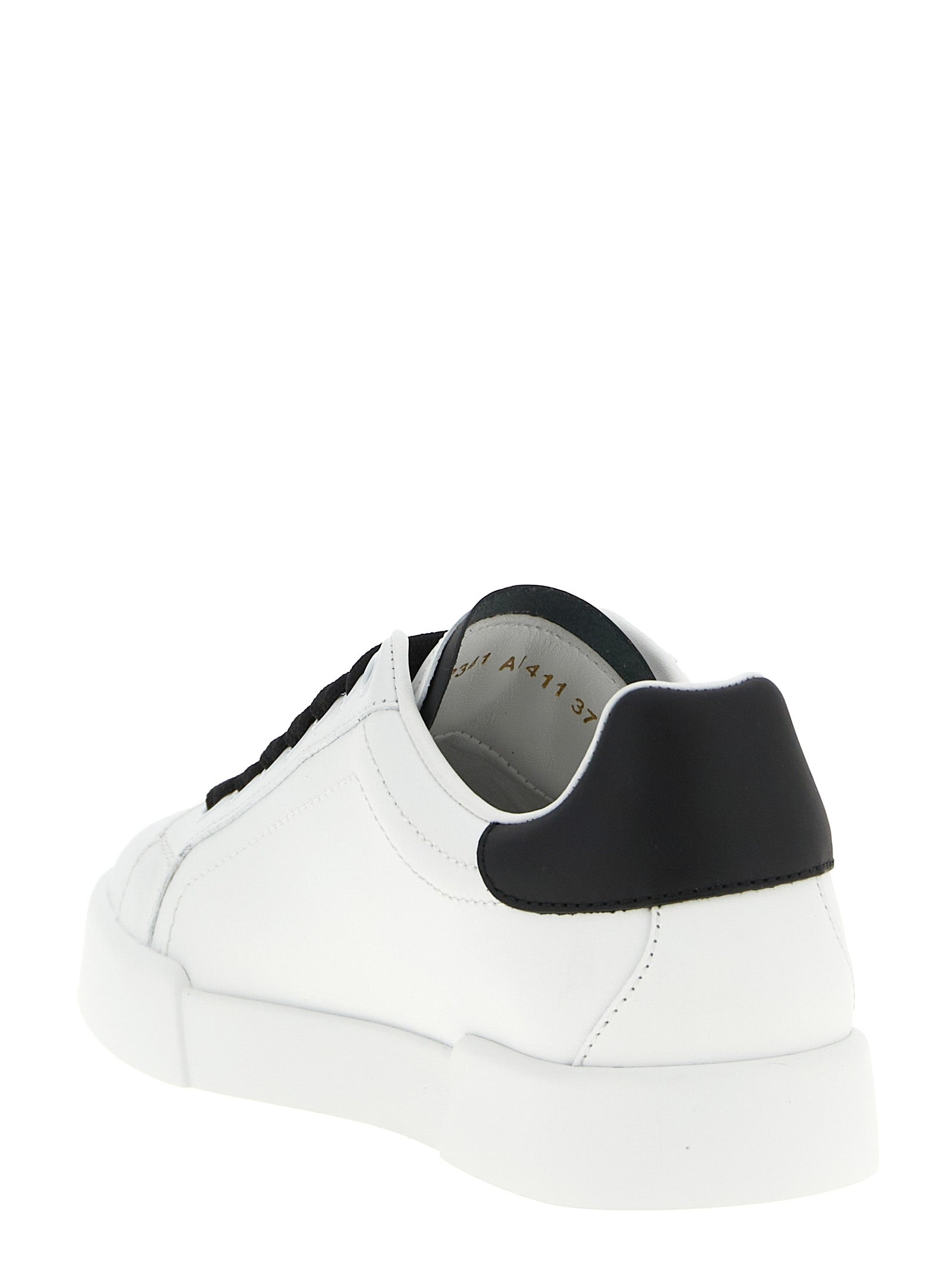 Dolce & Gabbana Bicolor Calfskin Sneakers