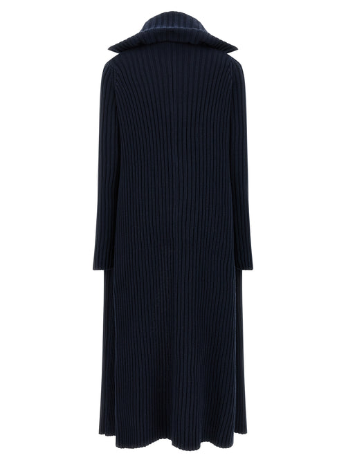 Balenciaga Strickjacke aus blauem Polyester