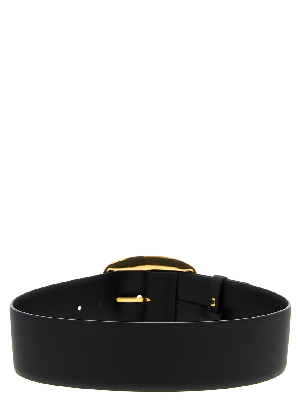 Dolce & Gabbana Black Calfskin Regular Belt