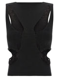 Rick Owens Black Wool Tank Tops