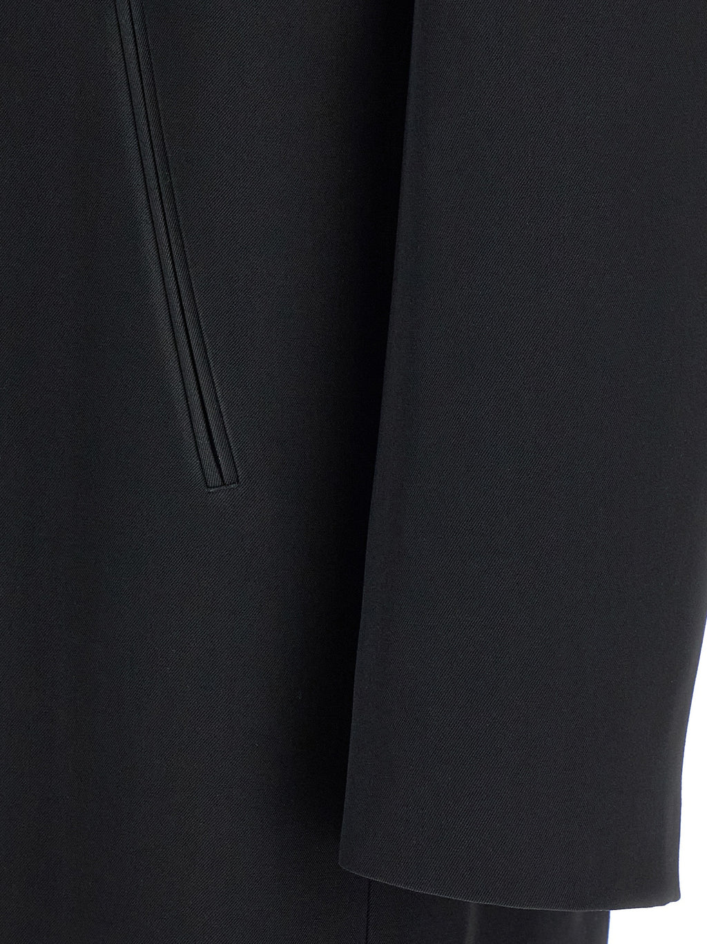 Maison Margiela Black Wool Coat