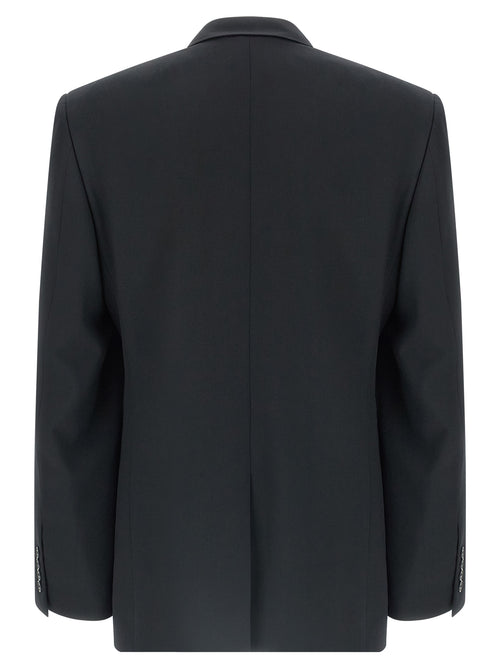 Balenciaga Schwarzer Blazer aus Wolle