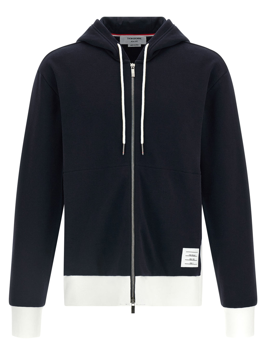 Thom Browne Blue Cotton Sweatshirt