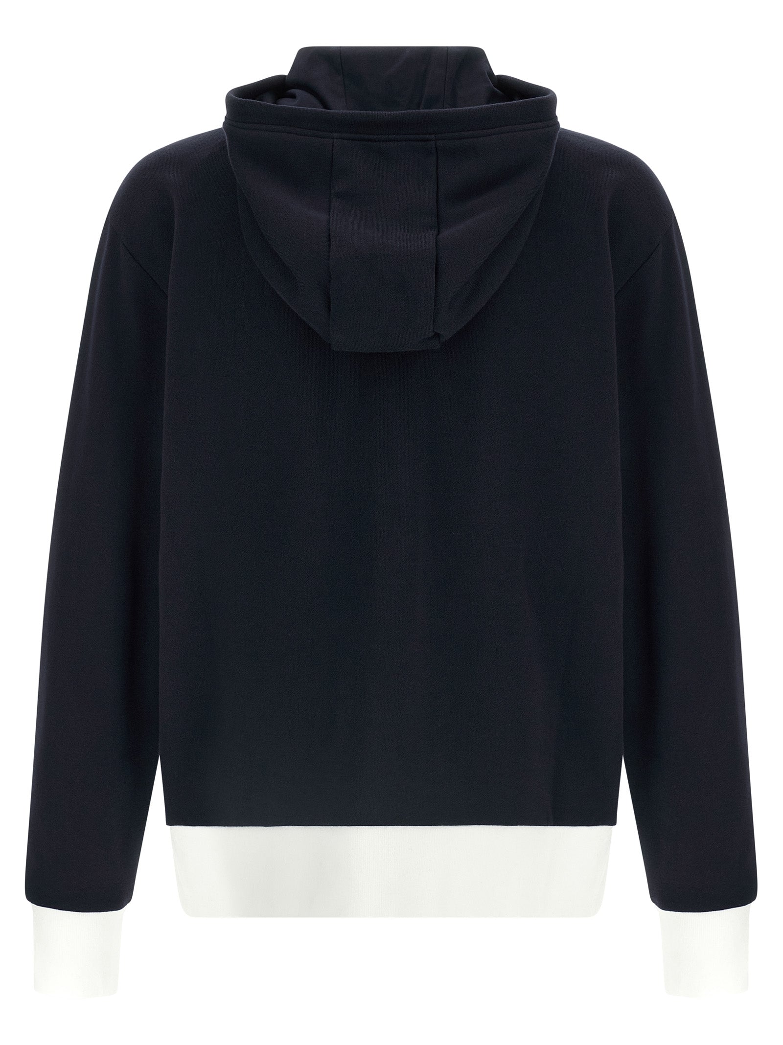 Thom Browne Blue Cotton Sweatshirt