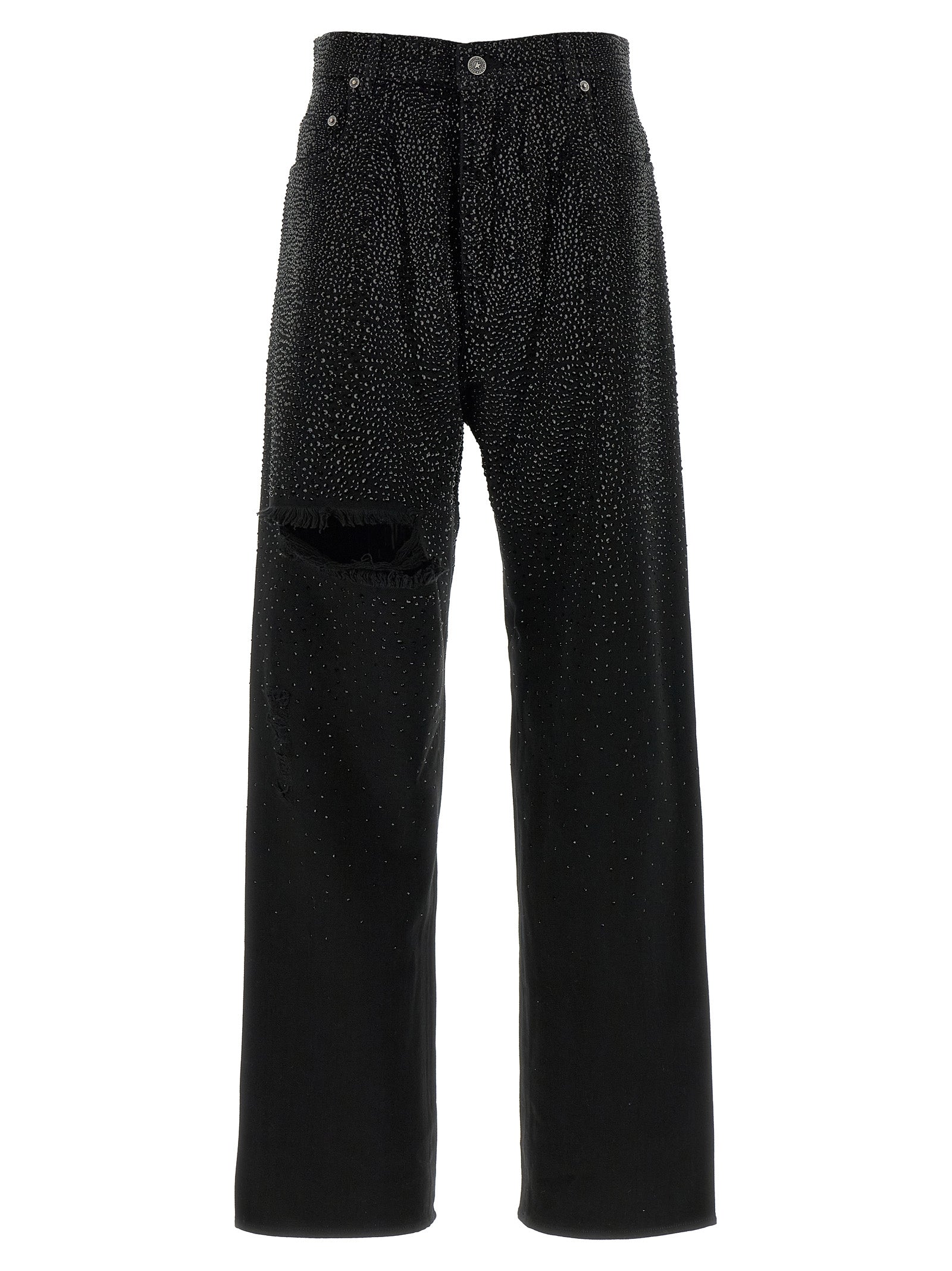 Golden Goose Black Cotton Jeans Denim