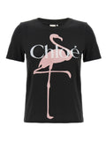Chloé Black Cotton T-Shirt