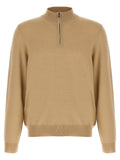 Hugo Boss Beige Virgin Wool Cardigan