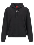 Diesel Black Cotton Sweatshirt