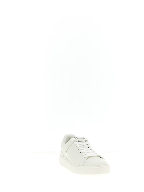Balmain Weiße Kalbsleder-Sneakers