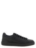 Balmain Black Calfskin Low Top Sneakers