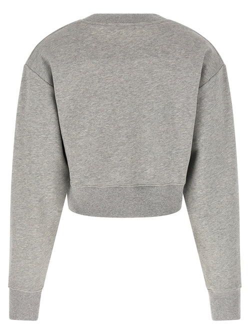 Balmain Grau Baumwoll-Sweatshirt