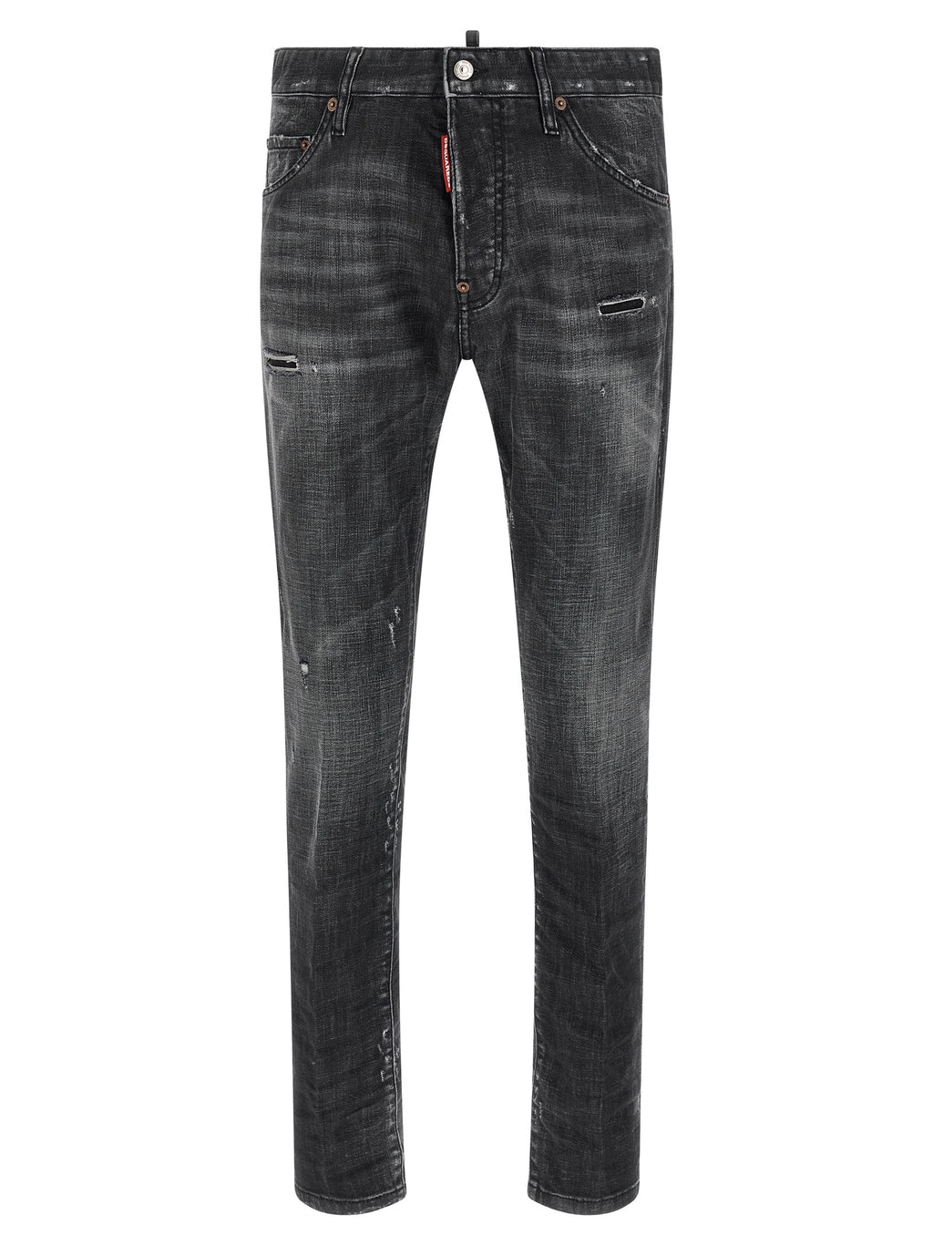 Dsquared² Black Cotton Jeans Denim