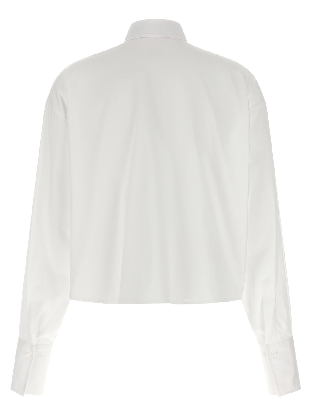 Ermanno Scervino White Cotton Blouse